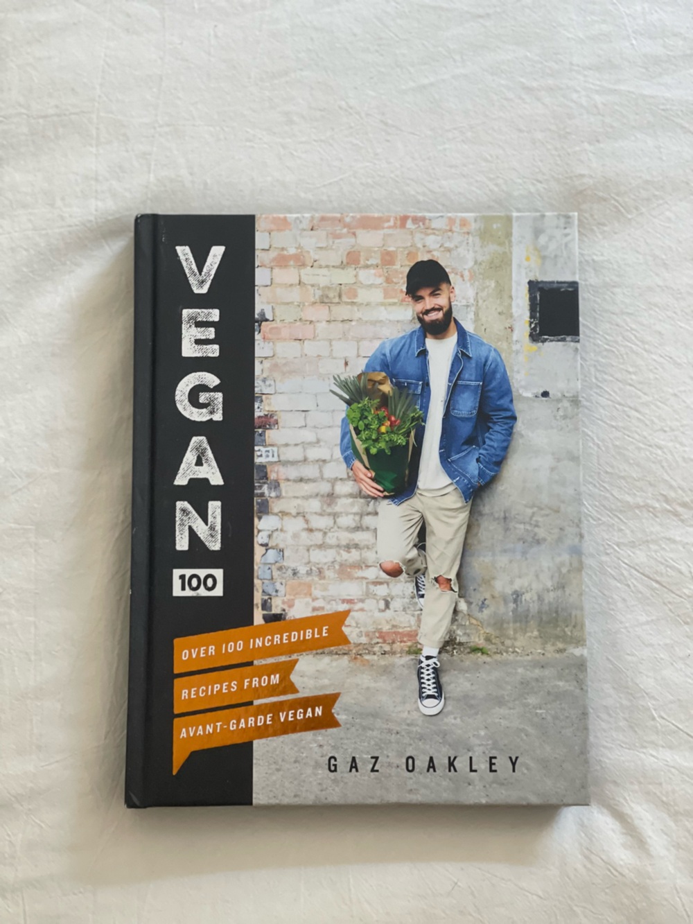 Vegan Hard Cover Recipe Book | Gaz Oakley